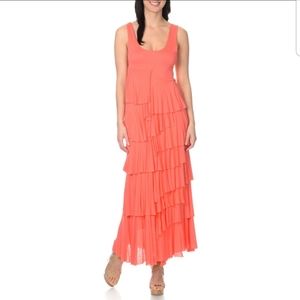 SOLDChelsea & Theodore Asymmetrical Tiered Maxi
